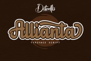 Allianta: A Playful Handwritten Font for Editorial Charm