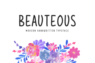 Beauteous Handwritten Font for Crafters & Small Shop Owners
