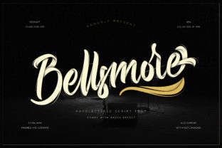 Bellsmore: A Warm, Confident Script Font for Small Business Branding