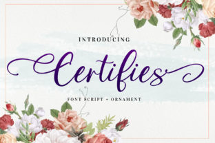 Certifies: A Modern Handwritten Font for Crafters & Sellers