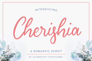 Cherishia: A Sweet Handwritten Font for Romantic Branding