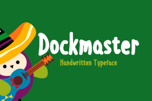 Dockmaster: A Bold Handwritten Font for Real Branding Work
