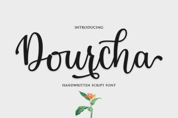 Dourcha: A Modern Script Font for Handmade Charm