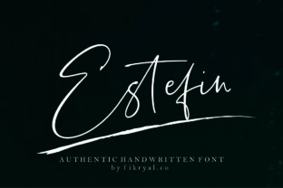 Estefin: A Handwritten Font That Makes Your Brand Feel Human