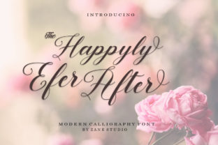 Happyly Ever After: A Modern Script Font for Digital Branding