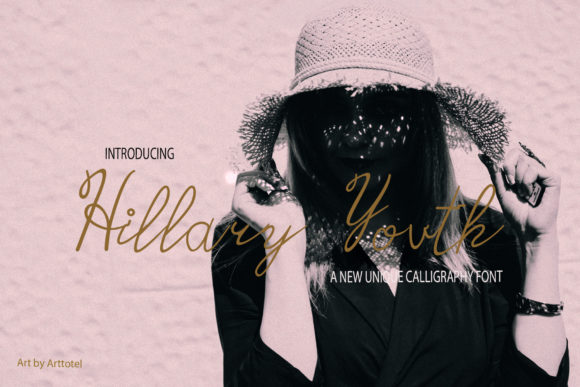 Hillary Youth: A Handwritten Font for Authentic Craft Brands