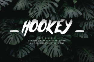 Hookey: A Bold Handwritten Font for Crafters & Sellers