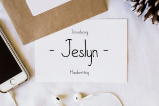 Jeslyn: A Sweet, Adorable Script Font for Handmade Creators