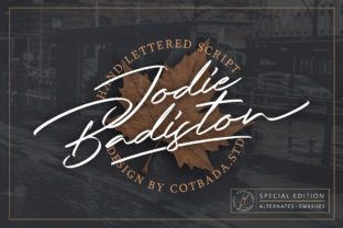 Jodie Badiston: A Contemporary Script Font That Elevates Real Branding Work