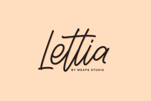 Lettia: A Handwritten Font That Elevates Digital Branding