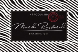 Mark Rasford: A Handwritten Font for Editorial Warmth and Clarity