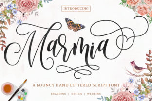 Marmia: A Bouncy Script Font That Elevates Your Brand