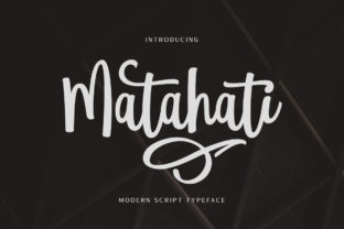 Matahati: A Warm, Expressive Script Font for Real Small Business Branding