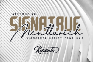 Menttarich Duo: A Thoughtful Font Pairing for Real Brand Work