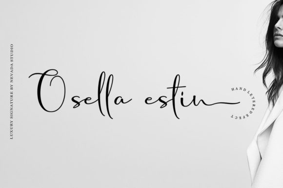Osella Estin: A Natural Handwritten Font for Polished Digital Brands
