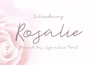 Rosalie: A Signature Script Font That Elevates Your Brand