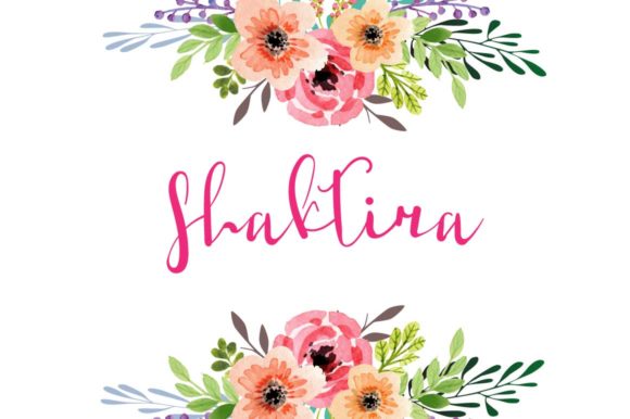 Shaktira: A Handwritten Font That Elevates Real Small Business Branding