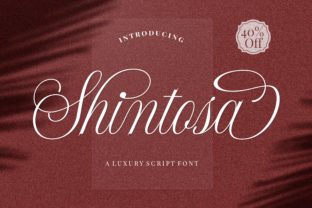 Shintosa: A Script Font That Feels Like a Quiet Smile