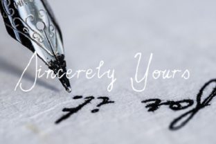 Sincerely Yours: A Handwritten Font That Elevates Digital Branding