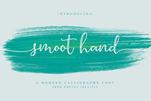 Smoot Hand: A Light, Fresh Handwritten Font for Campaign Graphics