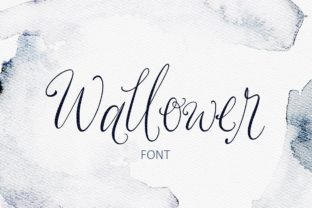 Wallower: A Scroll-Script Typeface That Feels Like Hand-Drawn Charm